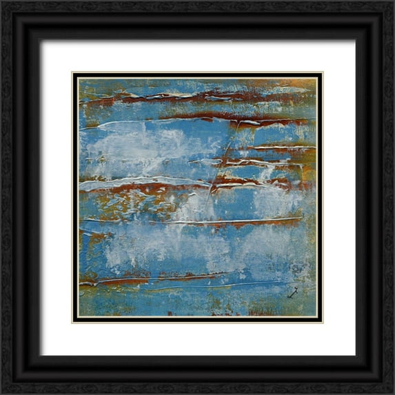 Springet, Mike 15x15 Black Ornate Wood Framed with Double Matting Museum Art Print Titled - Neptune 1