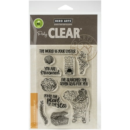 Hero Arts Clear Stamps 4"X6"-Under The Sea