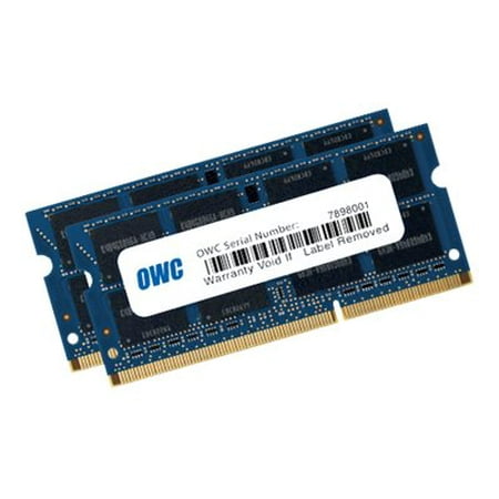OWC DDR3 RAM, 16 GB (2 x 8 GB), SO-DIMM 204-pin, 1066 MHz, PC3-8500, CL7, 1.5 V, Unbuffered