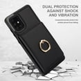 thumbnail image 3 of ELEHOLD Case for Samsung Galaxy A51 4G,Business PU Leather Stand Case with Card Holder & Ring Holder,Black, 3 of 7