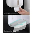 thumbnail image 4 of pitrice Toilet Paper Holders Double Layer Storage Rack Pumping Toilet Paper Box Hand Carton Toilet Tissue Box Punch Free, 4 of 7