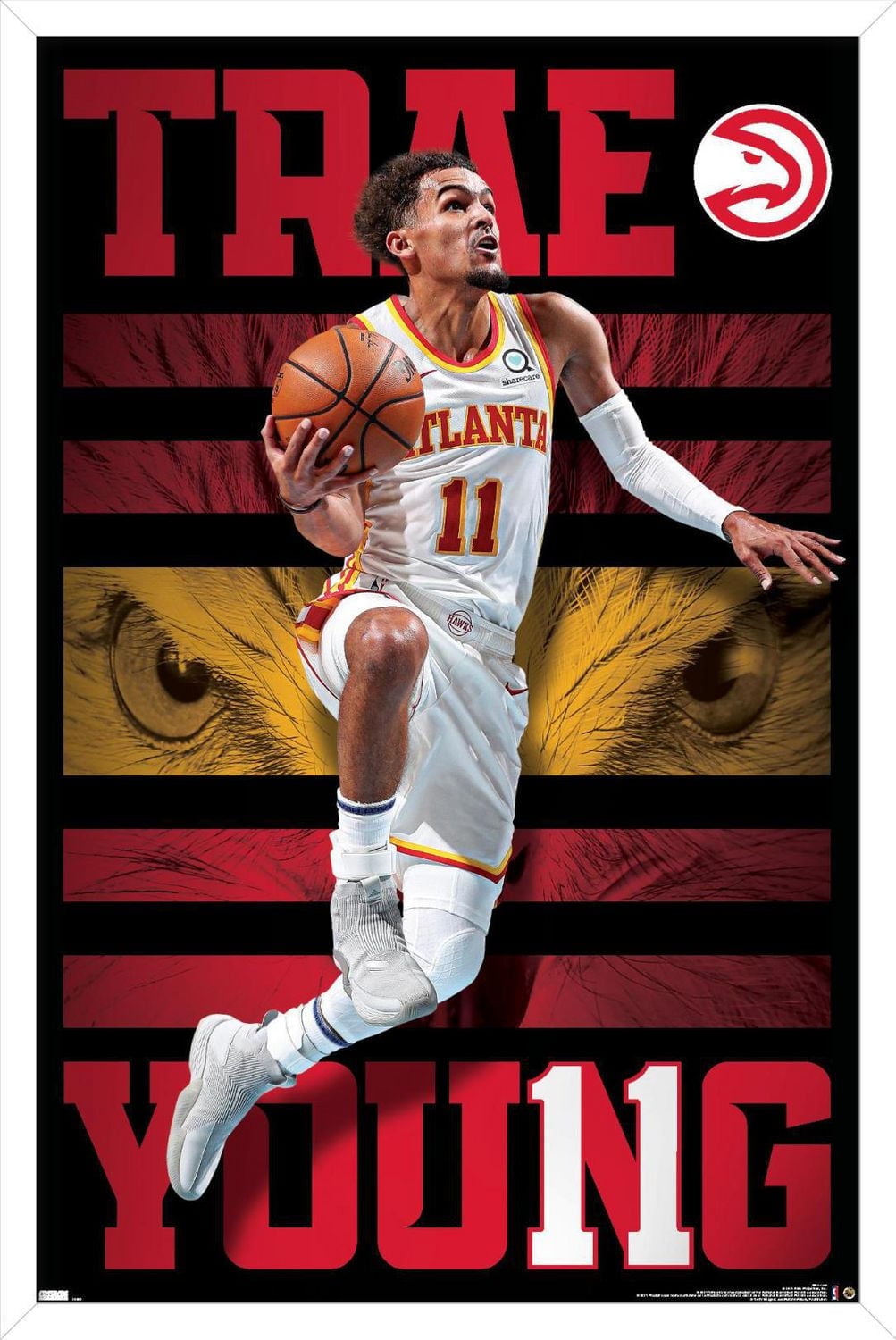 NBA Atlanta Hawks - Trae Young 20 Wall Poster