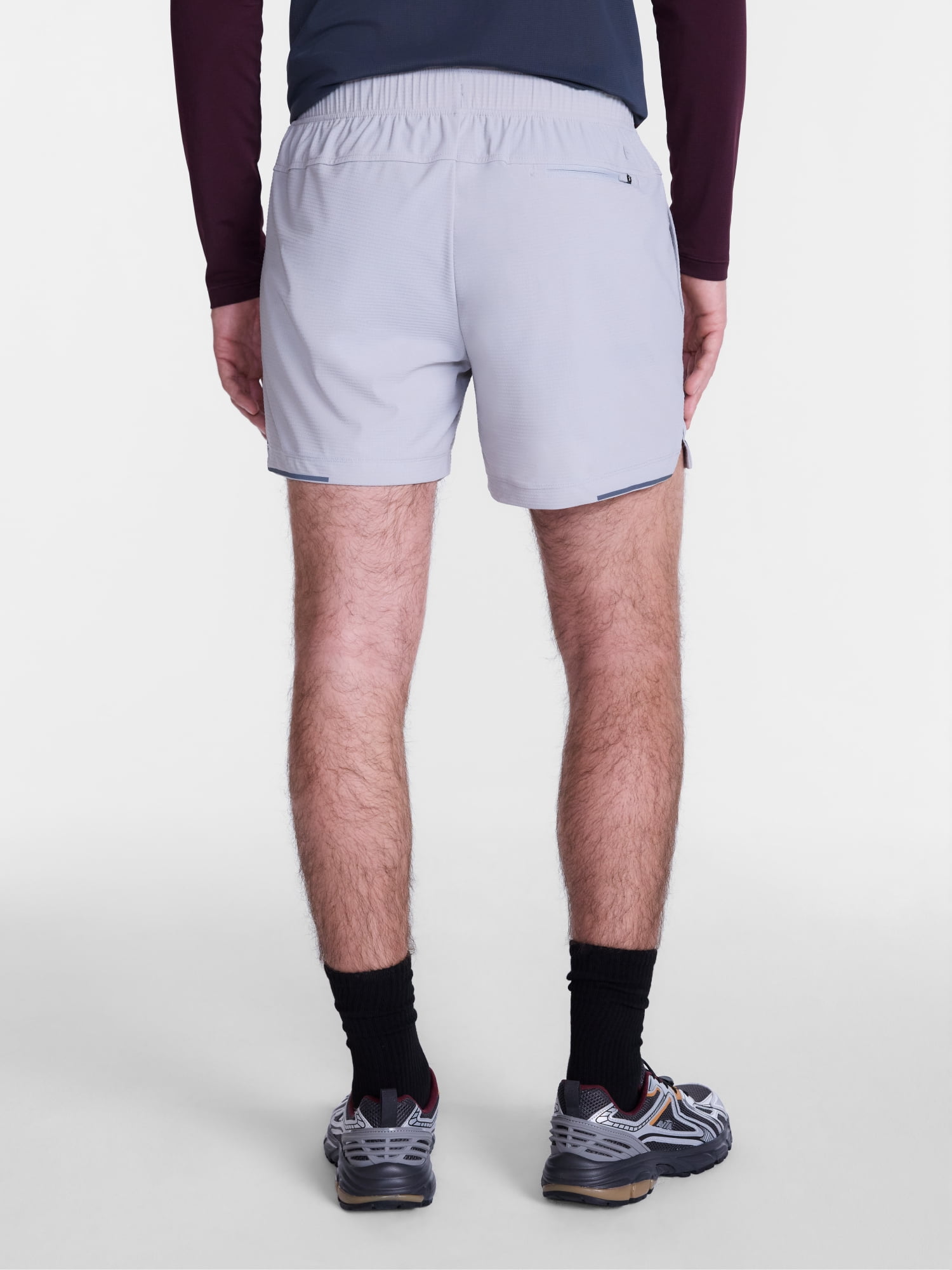 Avia Men's and Big Men's Performance Textured Shorts, 5'' Inseam, Sizes XS-5XB