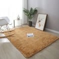 thumbnail image 3 of Washable Fluffy Area Rug Rectangular Anti-Slip Artificial Soft Plush Shag Carpet Home Bedroom Living Room Fluffy Rectangular Anti-Slip Artificial Soft Washable Fluffy Rectangular  Light P, 3 of 8