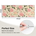 thumbnail image 5 of Pioneer Flower Floral Print Pattern Kitchen Rug Mat,Kitchen Runner Rugs Non Skid Washable,Decorative Kitchen Floor Mats for Kitchen,Sink,Laundry,17"X47", 5 of 5