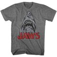 thumbnail image 1 of Jaws Sketchy Shark Graphite Heather Adult T-Shirt, 1 of 2