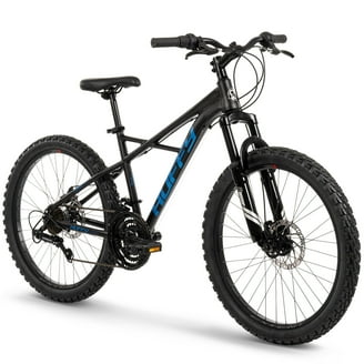 Huffy Alpine 24in Mountain Bike - Silver, Easy Riding, All-Terrain