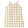thumbnail image 6 of THDHVS Dresses for Girls,Girls Dress,Girls and Toddlers' Knit Sleeveless Tank Play Dress Khaki 7-8 Years, 6 of 8