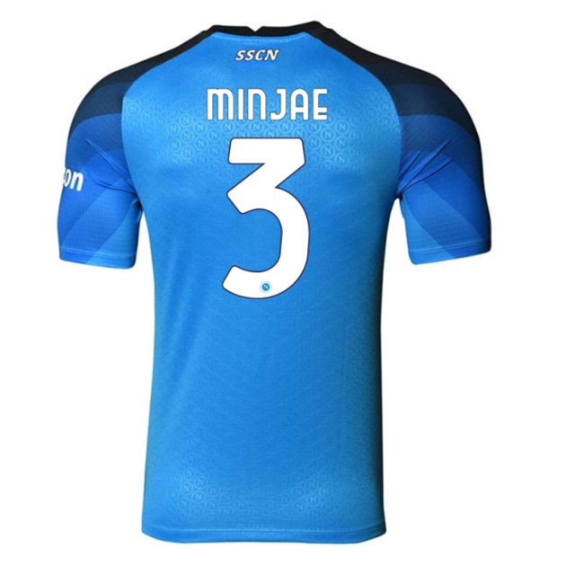 2022/23 nápoles casa adulto ventilador de fútbol uniforme Fabian/Osmeen/Lozano/Maradona/Zelinsky deportes Fan versión