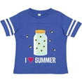 thumbnail image 3 of Inktastic I Love Summer Cute Fireflies Boys or Girls Toddler T-Shirt, 3 of 5
