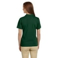 thumbnail image 2 of Harriton Polo Shirt M200W Women's 6 oz Cotton Pique Short Sleeve, 2 of 3