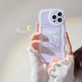 thumbnail image 3 of Funda Suave Floral Morada Adecuada Para iPhone 13 13pro 13prm 11 7Plus 8Plus Xr XS 13 12 Pro MaxTPU Teléfono Caso, 3 of 3
