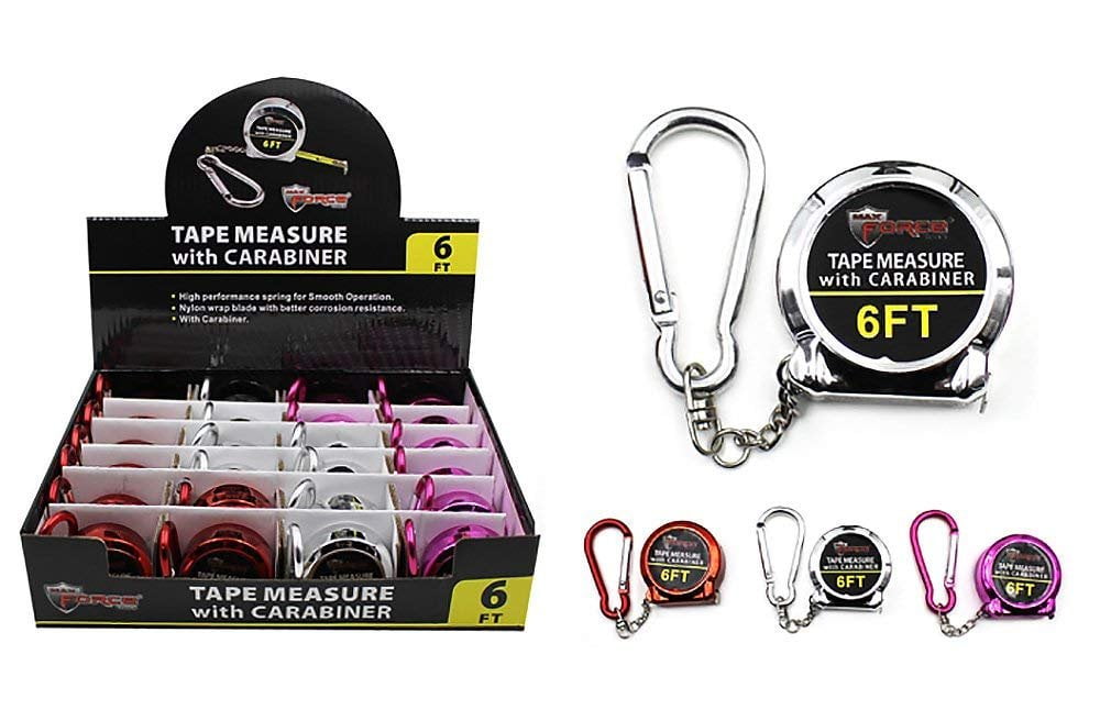 Diamond Visions Max Force 2221688 Keychain Tape Measure Multipack in