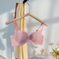 thumbnail image 1 of Ropa interior japonesa sexy para niñas, sujetador push-up de pecho pequeño sin aro de acero, sujetador superior fino inferior grueso para mujer, 1 of 6