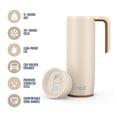 thumbnail image 2 of Taza térmica de acero inoxidable Thermos Ello Magnet de 532 ml, 2 of 6