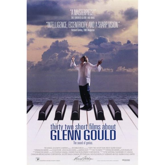 Pop Culture Graphics MOVIF8196 32 Short Films About Glenn Gould Movie Poster Print, 27 x 40