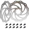 thumbnail image 1 of Disc Brake MTB Disc Brake 160mm Steel Bicycle Brake Front and Rear Disc Brake, 1 of 5