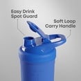 thumbnail image 5 of Smartshake Reforce Botella coctelera estilo Harry Potter Expecto Patronum de acero inoxidable (900 ML /30 oz) | Botella coctelera deportiva de resistencia ligera con tapa suave | A prueba de fugas, si, 5 of 5