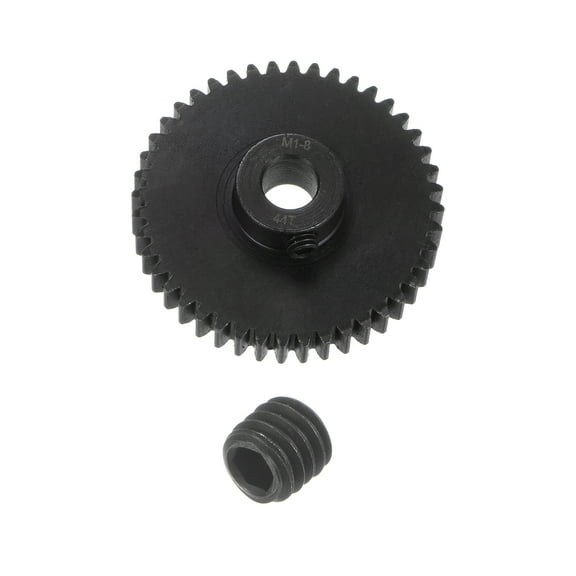 Mod 1 44T Pinion Gear 8mm Bore Hardened Steel Motor Rack Spur Gear for RC Car Truck Gear Drive