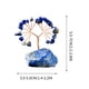 thumbnail image 2 of Árbol de la riqueza de piedra triturada de cristal colorido natural, tejido a mano, base de amatista, árbol del dinero, decoración del hogar, 2 of 6