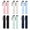6 Pcs, variant on Borikise Japan Pencil Umbrella with UPF 50 Plus Sun Protection Ultra Lightweight Portable Small Travel Sunshade for Handbag Commute Daily Use