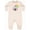 Natural Heather, variant on Inktastic 1st Birthday Party Girls Owl Baby Fleece Romper