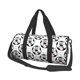 thumbnail image 1 of Balery Happy Football Bolsa de Gimnasio para Mujeres y Hombres, Bolsa de Viaje Impermeable, Bolsa de Fin de Semana con Compartimento para Zapatos y Bolsillo Húmedo, 1 of 6
