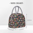 thumbnail image 2 of Disketp Autumn Fox Owl Bolsa Térmica para Almuerzo, Lonchera con Abertura Amplia y Gran Capacidad, Organizador Reutilizable para Mujeres, Hombres y Adultos, 2 of 6