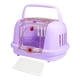 thumbnail image 4 of Jaula para perros, suministros para mascotas, ligera, ventilada, transportín resistente, portátil para perros. Púrpura, 4 of 9