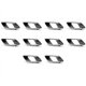 thumbnail image 2 of 10 manijas interiores de puerta de automóvil derechas para Ranger 2012-2021 Everest 2015-2021 BT50 2012-2019 gris plateado, 2 of 5