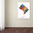 thumbnail image 3 of Trademark Fine Art "Washington DC, District of Columbia Map" Canvas Art by Michael Tompsett, 3 of 3