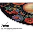 thumbnail image 4 of 4PCS Vinyl Record Decor 12 Inch Record Decorations for Indie Hippie Room Decor Botanical Wall Art for Room Aesthetic Flower Leaves Records Wall Decor for Music Party Studio Display for DIY, 4 of 7