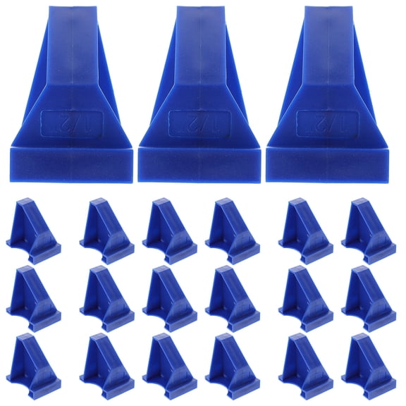 Worgeous Flooring Installation Kits 20Pcs Large Triangle Design Spacers for Laminate and Wood Flooring 2.55X2.44X1.65in