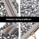 thumbnail image 3 of 1Pc Sequin Square Storage Bag Ladies Portable Cosmetic Bag Travel Toiletry Bag, 3 of 4