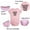 Pink, variant on iDzn Pack of 2, Future Ladies Man Current Mama's Boy & Did 9 Months Hard Time Serving 18 Years Parole Funny Rompers For Babies, Newborn Baby Bodysuits, Infant Jumpsuits, Toddler One-Piece Oufits