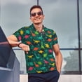 thumbnail image 4 of Fotbe Colorful Dinosaurs Camiseta Polo de Golf para Hombre con Estampado – Camisa Deportiva Transpirable con Cuello Abotonado-4X-Large, 4 of 6