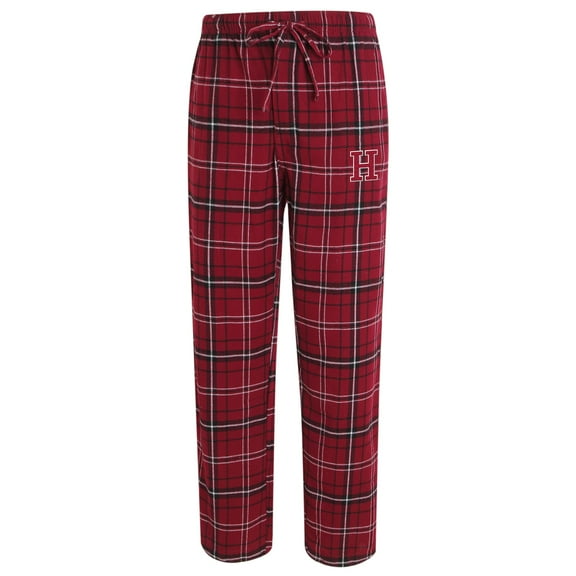 Men's Concepts Sport Crimson/Black Harvard Crimson Ultimate Flannel Pants