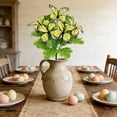 thumbnail image 4 of AURIGATE Easter Artificial Butterfly Bouquet, Spring Floral Picks with Pink/Monarch Butterfly & Greenery, Easter Table Centerpiece & Home Decor, 4 of 6