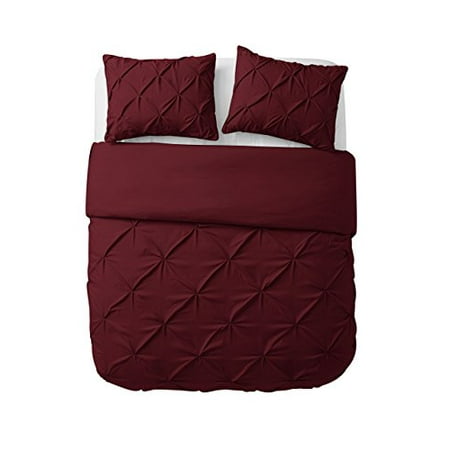 Vcny Home Cmn 3dv Quen Ov Bu Duvet Cover Set Queen Burgundy