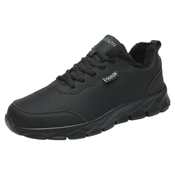 WEAIXIMIUNG Men Sneakers Size 11.5 Men Casual Shoes Sport Fashionable New Pattern Solid Color Warm and Comfortable Shoes In Autumn Winter