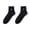 Black, variant on Women's Cute Bow Crew Socks, Cherry Strawberry Ruffled Calf Socks Casual Fashion Novelty Fun Ankle Sock Beige One Size