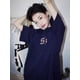 thumbnail image 4 of Blusa de manga corta de estilo coreano para mujer, camiseta moderna de primavera y verano, 2024, 4 of 4