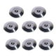 thumbnail image 3 of Paquete de 8 almohadillas de cobre para altavoces, ideales para amplificadores y tocadiscos. Negro, 3 of 5
