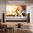 thumbnail image 4 of Proyector de video VOPLLS 4K WiFi Bluetooth 1000 ANSI, 4 of 7