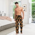 thumbnail image 6 of Top-kevin Pizza Men's Pajama Pants Pjs Bottoms with Pockets Sleep Lounge Pants for Men, 6 of 13
