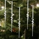 thumbnail image 4 of Costeam Christmas Clear Glass Icicle Christmas Tree Ornaments Twisted Clear Icicle Drop Ornaments Xmas Icicles Pendant Hanging Decorations for Christmas Wedding Holiday, 4 of 9