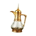 thumbnail image 1 of Maytalsory Cafetière Thermique Arabe Portable de Luxe avec Carafe Dorée Isolée 21x36cm, 1 of 5