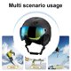 thumbnail image 5 of Bsvklp Cascos para Nieve Protector Esquí Ajustable para Hombres Y Mujeres (Negro M), 5 of 7