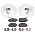 thumbnail image 2 of PowerStop Rear Geomet Coated Brake Rotor and Pad Kit Fits: FIAT MAZDA Select Models CRK7362, 2 of 5