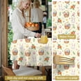 thumbnail image 5 of Easter and Easter Baskets Cream Yellow Pattern Round Tablecloth 60", Wrinkle-Resistant Wipeable Cover for Kitchen, Dining, Picnic & Patio, 5 of 6